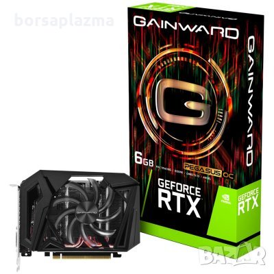 Gainward Video Card GTX1660Ti Pegasus 6GB 192B GDDR6 DVI DP HDMI, снимка 1 - Видеокарти - 35887294