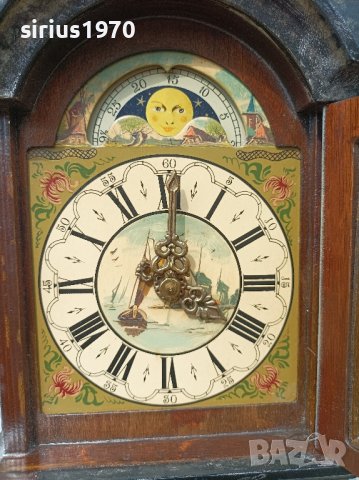 фризийски стенен рисуван часовник, снимка 3 - Стенни часовници - 41634822