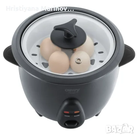 Оризоварка Camry CR 6419 1L, 400W с функция за готвене на пара и поддържане на топлината, снимка 14 - Уреди за готвене на пара - 56047323