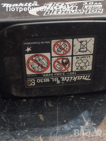 Батерии makita 18v 3ah, снимка 4 - Други инструменти - 52821961