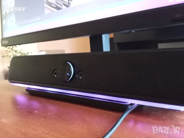 	Kомпютърни високоговорители LEERFEI-E1415-RGB, Plug&Play, AUX 3,5 мм жак, 16 инча, снимка 2 - Тонколони - 49312833