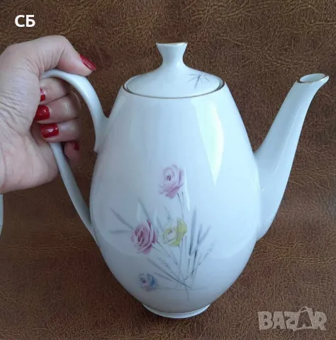 Колекционерски немски порцеланови чайници , снимка 2 - Сервизи - 48858955