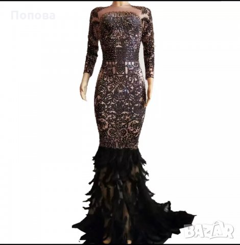 Официална вечерна рокля, снимка 3 - Рокли - 34022037