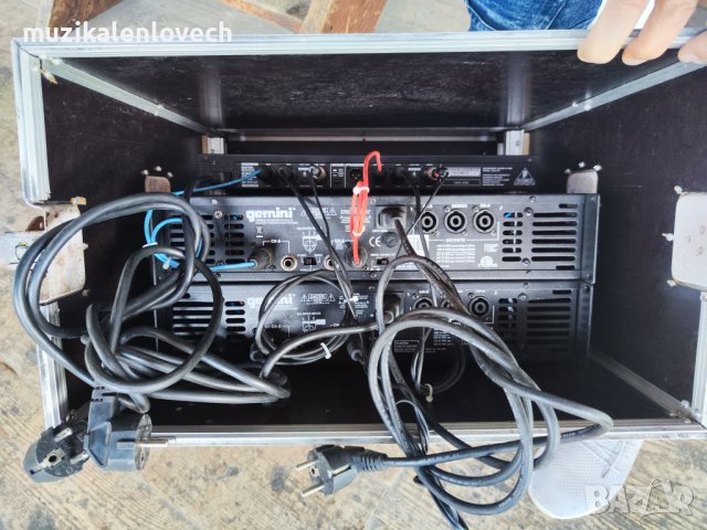 DJ Power Amp Rack Set-професионален ДЖ комплект апаратура рак, усилватели, процесор, снимка 6 - Аудиосистеми - 41245136