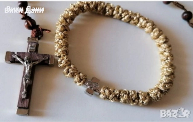 Гривни кръстове кожа дърво , снимка 6 - Гривни - 31819830