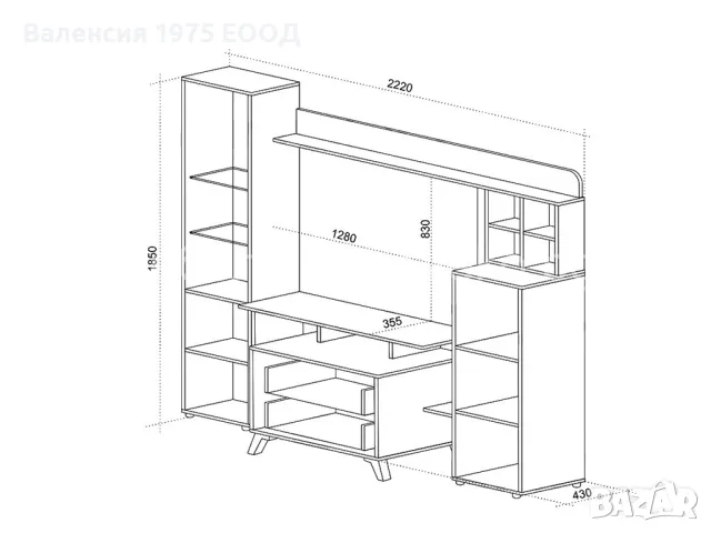 Холна секция Ница, снимка 3 - Секции и витрини - 29928841