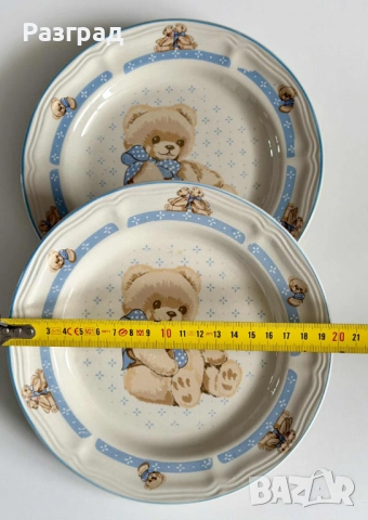 Винтидж детски чинии, снимка 5 - Чинии - 52749932