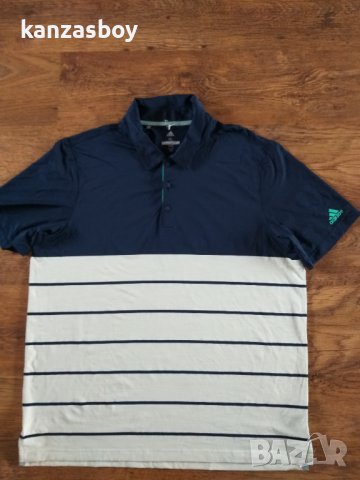 adidas GOLF Ultimate365 Heather Block Polo - страхотна мъжка тениска КАТО НОВА, снимка 6 - Тениски - 39580545