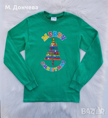 Коледна блуза 12-14 години, снимка 6 - Детски Блузи и туники - 39061317