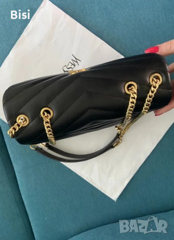 Saint Laurent  ,YSL дамска чанта,естествена агнешка кожа, снимка 3 - Чанти - 50491798