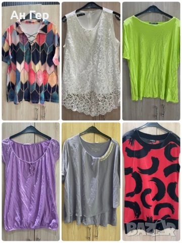 Блузи ризи тениски XL-4XL, снимка 7 - Ризи - 50553308