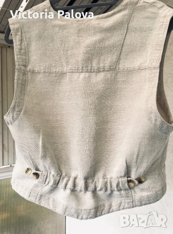 VINTAGE елек BEETHOVEN JEANS CLOTHING FOR YOU , снимка 11 - Елеци - 52095884