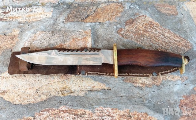 Ловен нож ръчна изработка, снимка 5 - Ножове - 33881940