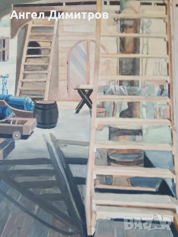 Петър Николов Магелан картина смесена техника , снимка 7 - Картини - 50917789