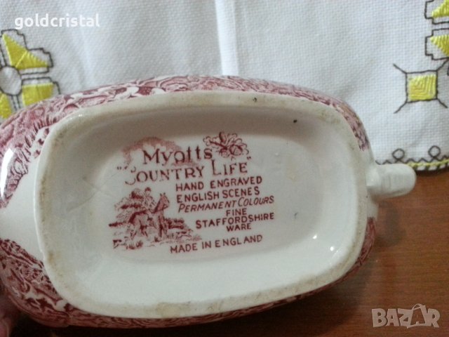 Английски порцелан сосиера , снимка 3 - Антикварни и старинни предмети - 41569507