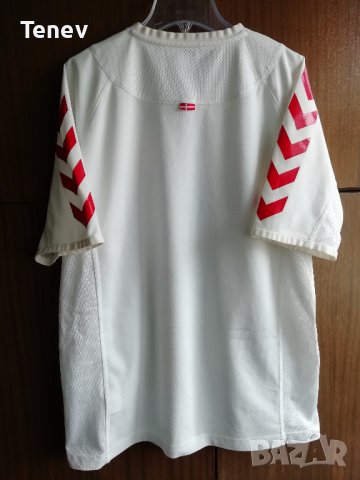 Denmark Hummel Vintage оригинална тениска фланелка Дания , снимка 2 - Тениски - 38644370