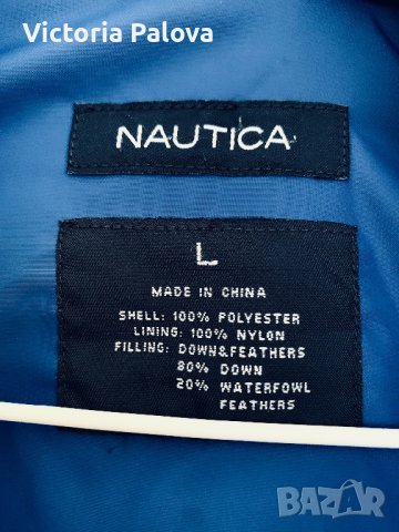 Зимно яке-puffer 80% гъши пух  NAUTICA NX3000 Америка, снимка 5 - Якета - 39075258