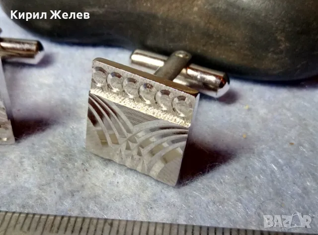 КРАСИВИ СРЕБРИСТИ СТИЛНО ОРНАМЕНТИРАНИ ВИНТИДЖ БУТОНЕЛИ КОПЧЕТА За РЪКАВЕЛИ 48810, снимка 2 - Други - 48818771
