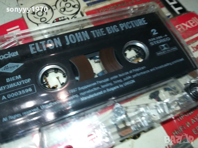 ELTON JOHN-ORIGINAL TAPE 2207251643, снимка 13 - Аудио касети - 51106645