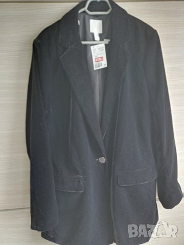 Дълго сако H&М 44 ново, снимка 6 - Сака - 35955947