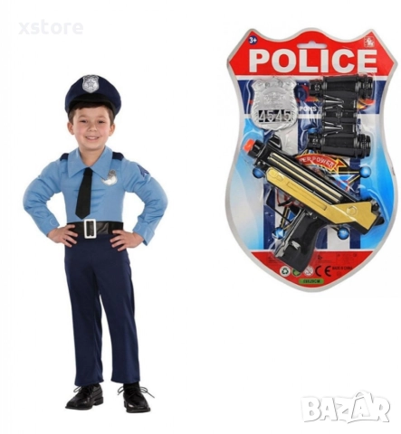 Полицейски компелкт за деца, снимка 7 - Други - 52808214