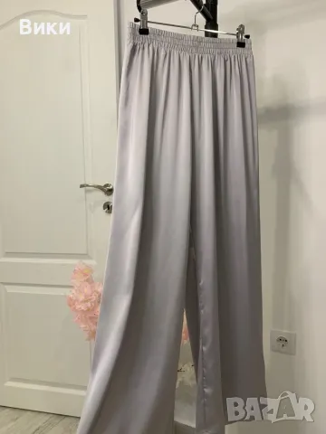 Сатенен панталон размер S-M, снимка 10 - Панталони - 49337497