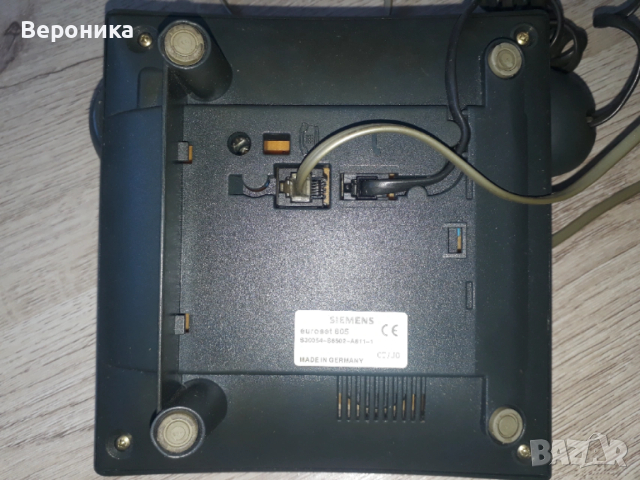 Стационарен телефон Siemens, снимка 4 - Стационарни телефони и факсове - 53474369