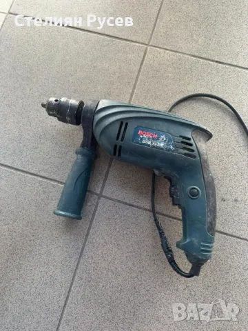 bosch gsb  Бормашина / дрелка -цена 35лв                             smr - 1200 вата  - здрав патрон, снимка 1