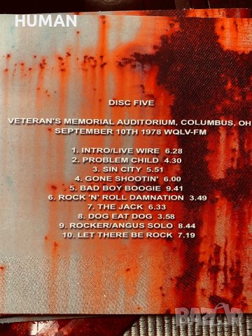 AC/DC, снимка 5 - CD дискове - 39340815