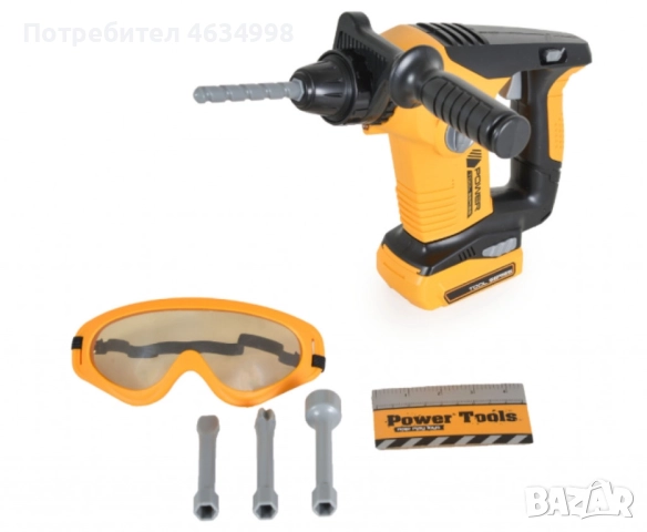 Детска играчка,Ударна бормашина с аксесоари, снимка 5 - Други - 52208070