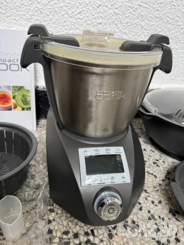 Мултикукър Compact Cook CF1602FP – Многофункционален Кухненски Робот „2 в 1“, 30 Програми!