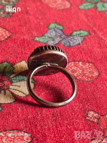 Сребърен пръстен. 18,8мм. Цена 32,99лв. За Севлиево безплатна доставка. , снимка 4 - Пръстени - 51893701