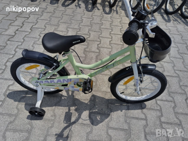 MAKANI Велосипед 16" PALI зелен, снимка 2 - Велосипеди - 53759282