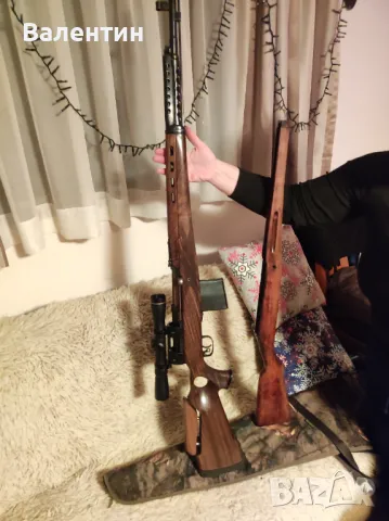 СВТ-40 със два пълнителя без оптиката, снимка 1