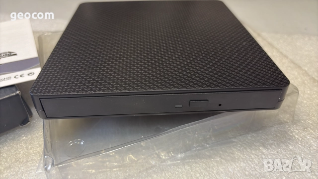 Външна CD/DVD-RW записвачка USB v.3.0+Type-C  (Нова,Черна), снимка 3 - Други - 51498175
