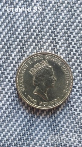 Монета Британски 2 паунда