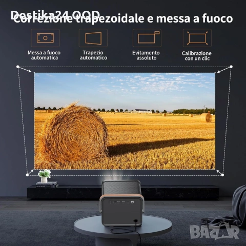 Проектор Full HD WiFi Bluetooth Android Auto Focus 25000 lumens, снимка 6 - Друга електроника - 53821007