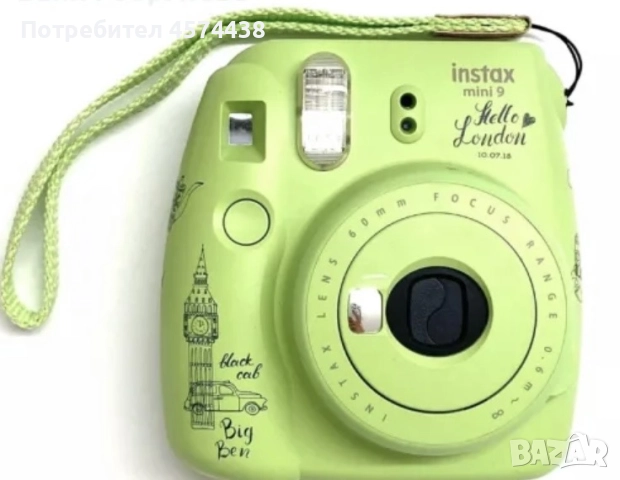 Дизайнерска Bulgari Моментна Камера/ Фотоапарат Fujifilm Instax, снимка 11 - Камери - 52186542