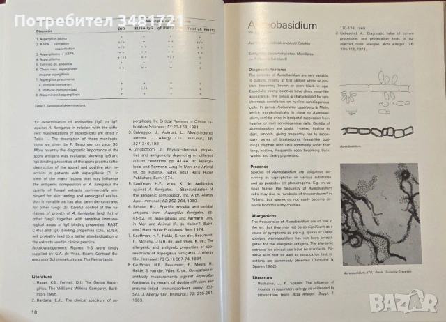 Атлас на плесените, причиняващи алергии в Европа / Atlas of Moulds in Europe causing Respiratory All, снимка 3 - Специализирана литература - 53748212