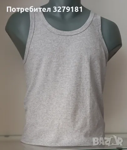 МЪЖКИ ПОТНИК 100 % ПАМУК  *ПРИ ПОКУПКА НАД 70ЛВ. БЕЗПЛАТНА ДОСТАВКА *, снимка 2 - Бельо - 35457570