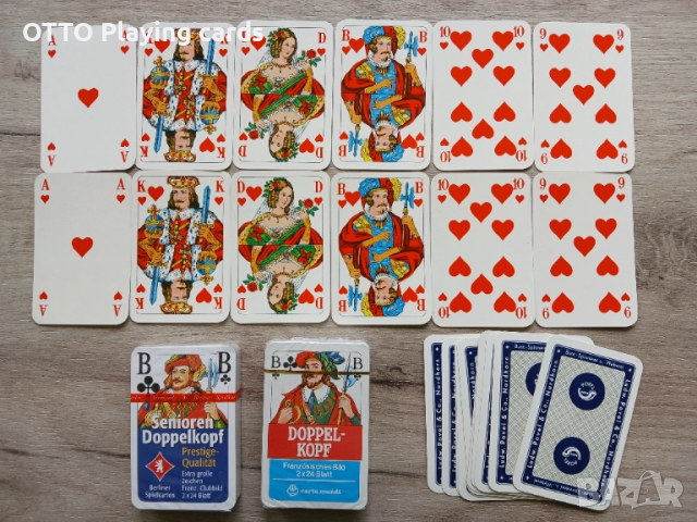 Стари карти за игра на сантасе 