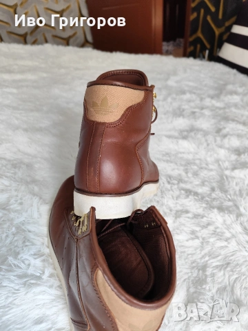 Зимни спортно-елегантни обувки ADIDAS, снимка 2 - Мъжки боти - 53073366