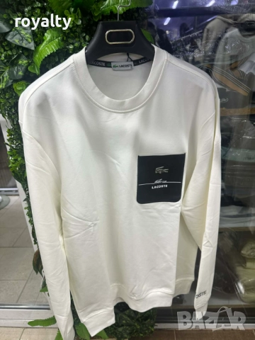 Lacoste Мъжка Бяла Блуза 