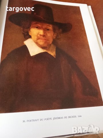 Книга каталог рембранд, снимка 2 - Антикварни и старинни предмети - 41310370