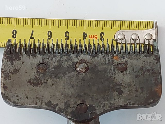 Странна Стара машинка за подстригване, снимка 9 - Други ценни предмети - 41100214