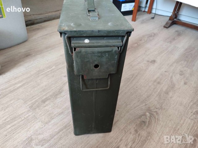 Метална кутия от боеприпаси, снимка 8 - Други ценни предмети - 44416713