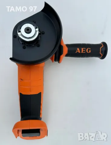 Нов комплетк от ъглошлайф AEG BEWS 18-125X и винтоверт AEG BSB18C2, снимка 3 - Винтоверти - 50232216