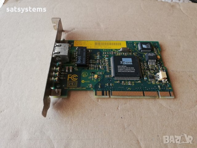 3COM 3C905C-TX-M 10/100Base-TX Network Controller Card PCI, снимка 5 - Мрежови адаптери - 35924903