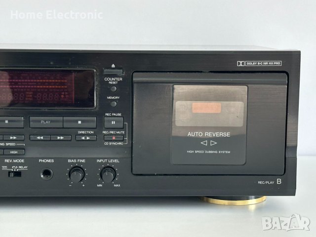 Двукасетен Дек  Denon DRW-580 / Отлично техническо състояниие , снимка 6 - Декове - 44193595