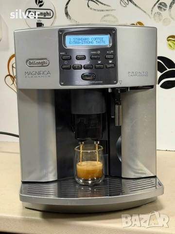 Кафемашина кафе автомат delonghi ELEGANCE с гаранция, снимка 7 - Кафемашини - 53579047